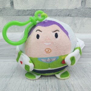 Gosedjur Toy Story Buzz Lightyear plyschnyckelring 3,5" samlarobjekt Toy Story Buzz Lightyear plyschleksaker Vintage syster barnpresent barnleksak bild 3