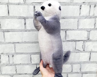 SKU DP02 | 昭和レトロ ラッコ ぬいぐるみ | 10インチ - Etsy 日本