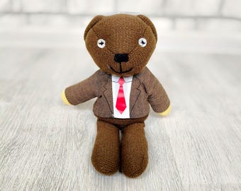 Ty Beanie Baby「テディ」ミスタービーンのテディベア！イギリス