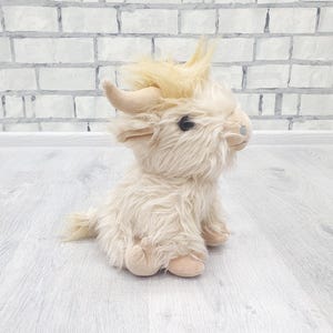Stuffed Highland Cow Plush toys Vintage scottish cow toys  10&quot; collectible toy plush Childrens Toy Stuffed Animal Toys Toy kids  Baby toy
