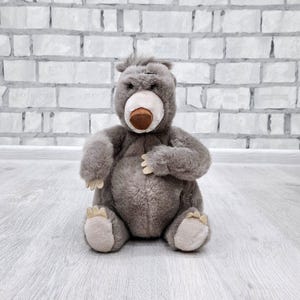 Stuffed  The Jungle Book Baloo Plush toys Vintage 11&quot; collectible toy Childrens Toy kids Toy plush animal toys