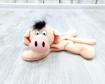 Vintage Stuffed Uli Stein Dimo pig plush toys 9" kids gift collectible soft baby Childrens animal toys