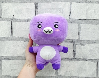 Vintage LankyBox Boxy Foxy Plush Toy (7.5 inches) – Soft Collectible for Kids