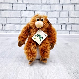 Stuffed monkey Plush toys  8.5&quot; Vintage kids gift soft  collectible toy  Childrens Toy Stuffed plush Animal Toys Toy kids  Baby toy