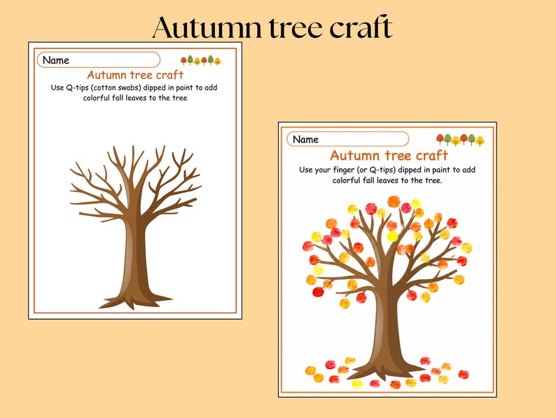 Fall Class Activity Printable Fall Worksheets for Preschool: 20 Autumn Learning Activities ...