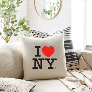 I Love New York Pillow - Etsy