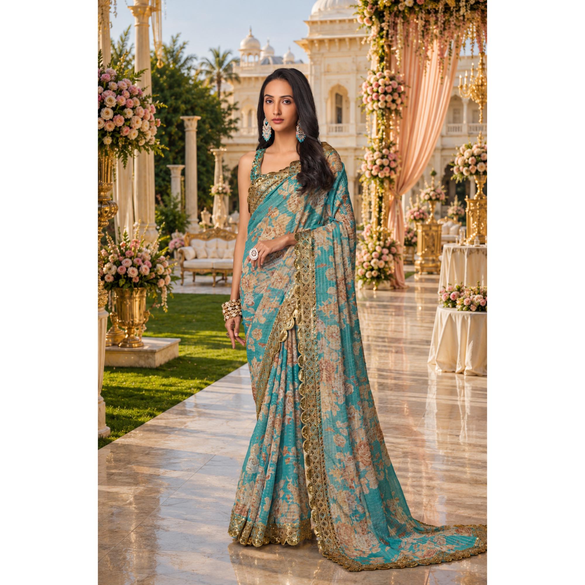 Dhoti saree - Etsy 日本