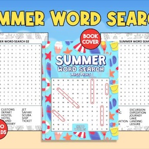 Custom Word Search for Kids 97 page– CVC Words Puzzle Game | Birthday Party, School, Office Activity | Printable Kids Puzzle | Learning Game