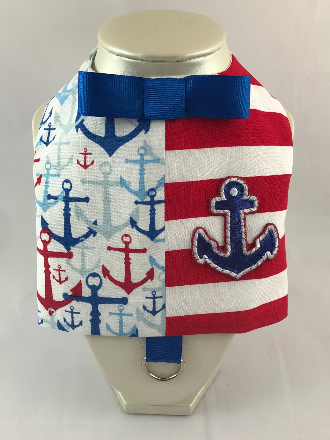 Patriotic DOG HARNESS, Sample Model Harness Sale, Premade Etsy