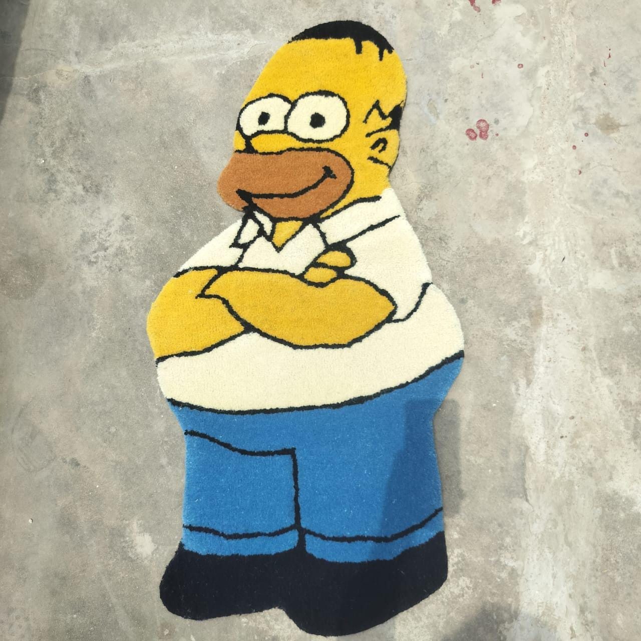 Homer simpson rug - Etsy 日本
