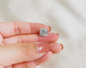 Natural White 'D' Color 3.50 Ct VVS1 Unheated Untreated Cushion Shape Loose Diamond