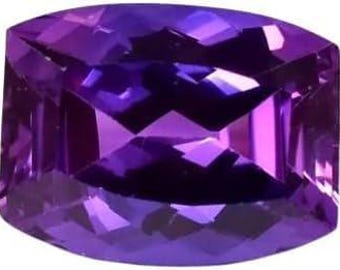10 Ct Flawless Natural Stunning Purple Sapphire Cushion Cut Loose Gemstone A+