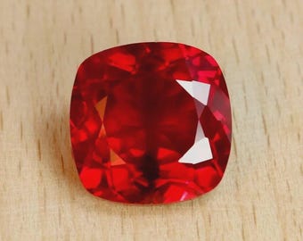 9.95 Ct+ Natural Certified BURMA Pigeon Blood Red Ruby Loose Gemstone For jewellry