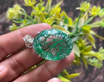 76.3 Ct Natural Certified Monarch Opal 925 Solid Silver Pendant Loose Gemstone For Jewellery Maling