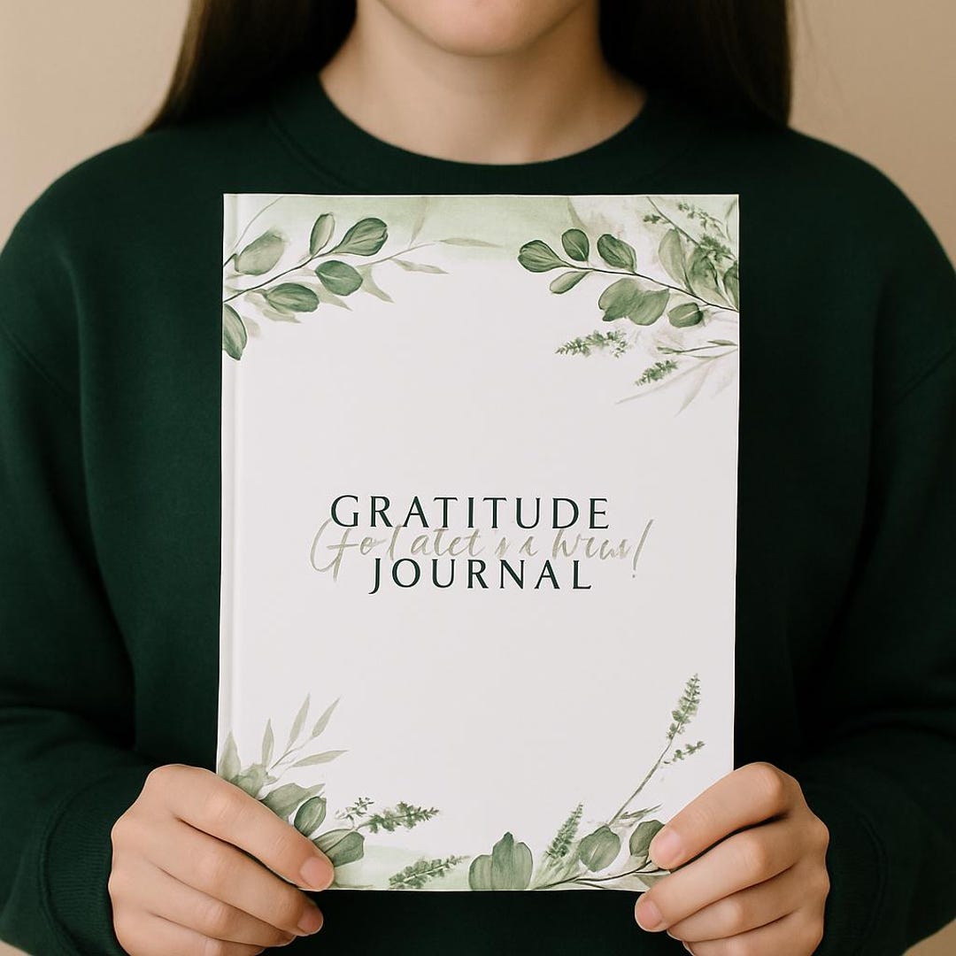 Printable Gratitude Journal | Minimalist Daily Gratitude Planner | US ...