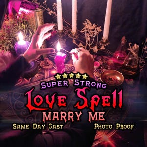 Marry Me Spell: Romantic Commitment Ritual, Same Day Spellwork