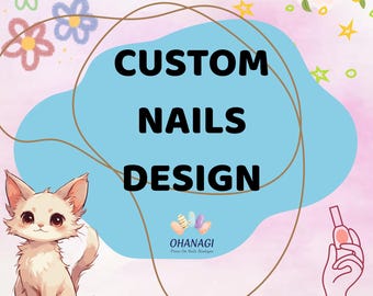 Uñas postizas reutilizables personalizadas hechas a mano