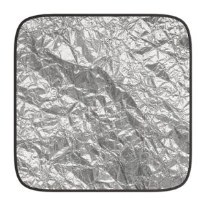 Tin Foil Pattern Car Sunshade | Windshield Sunshade | Car Accessories