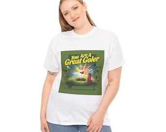 Camiseta divertida para golfistas / Camiseta con el mensaje "Eres un buen golfista"