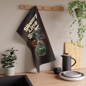 Paño de cocina Slippery Little Sucker: Decoración de cocina atrevida, regalo divertido para el hogar