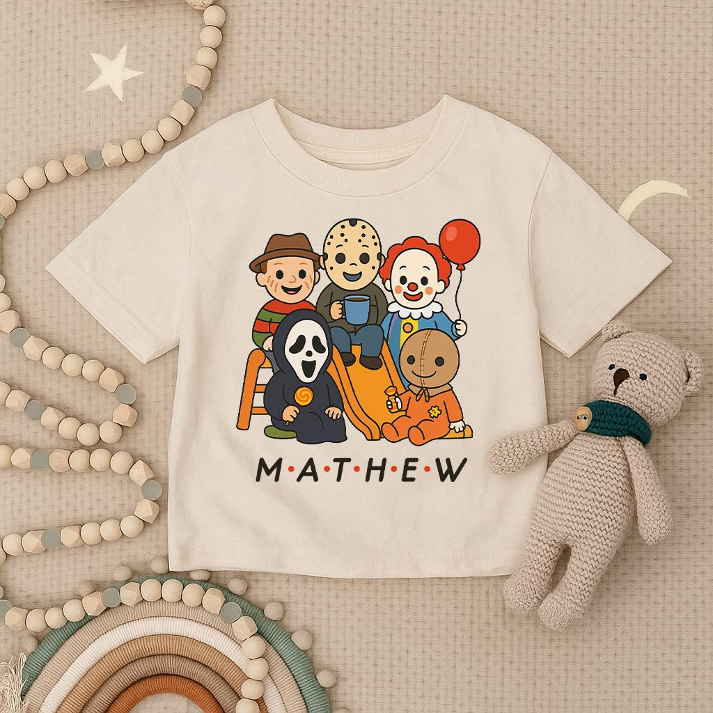 Magliette Bambini Vintage Di Halloween Micheal Myers Magliette Bambini Michael Myers Camicia Killer Di Halloween Camicia Da Film Horror P14808797