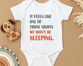 Funny Baby Bodysuit, Cute Quote Baby Outfit, Baby Announcement Gift, First Time Mom Dad Gift, Baby Shower Outfit, Unisex Newborn Clothes