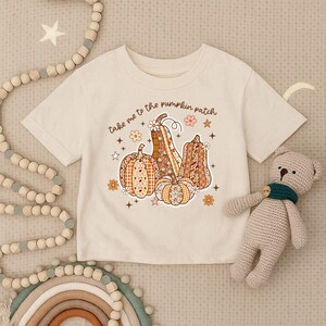 Pumpkin Patch Toddler Shirt, Take Me To The Pumpkin Patch Infant Shirt, Cute Thanksgiving Youth Tee,Autumn Kids Outfit,Fall Baby Shower Gift