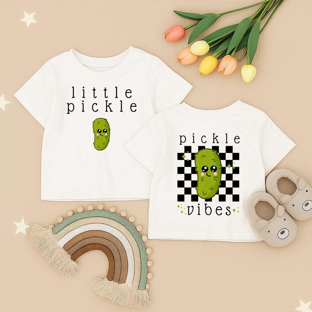 Little Pickle Toddler Shirt, Cute Pickle Infant Shirt, Funny