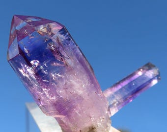 Cristales de amatista morada en Las Vigas, México | Cristales de amatista morada | Mineral natural coleccionable | Geoda en bruto decorativa