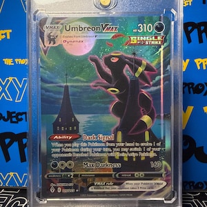 LIRE LA DESCRIPTION Umbreon VMAX (Secret artistique alternatif) 215/203 Swsh07 : Evolving Skies Holo