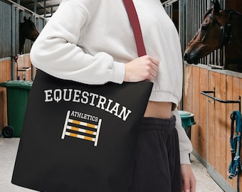 Bolsa de equitación: elegante equipo para montar a caballo, poliéster duradero