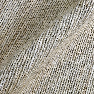Handwoven, braided, premium-quality jute rug, round and runner for the living room, bedroom, or entryway.