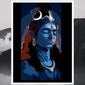 Shiva Mediating Digital art - Extended Commercial use