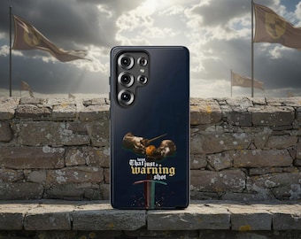 Medieval Knight Tough Phone Case for iPhone 17 16 15 14 13 12 11 Pro Max Samsung S24 S23 FE S22 Plus S25 Ultra Cases