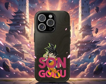 Anime Phone Case Saiyan Warrior Ultra Instinct iPhone 17 16 15 14 13 12 Pro Max Samsung S24 S23 DBZ Gift