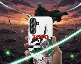 Dark Three Sword Warrior Anime Phone Case for iPhone 17 16 15 14 13 12 Pro Max Samsung S24 S23 S22 Plus S25 Ultra Cases