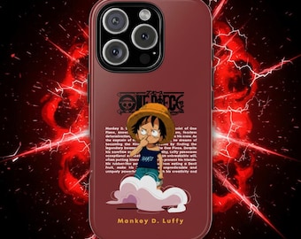 Anime Phone Case Straw Hat Pirate Captain iPhone 17 16 15 14 13 12 Pro Max Samsung S25 S24 S23 One Piece Anime Gift