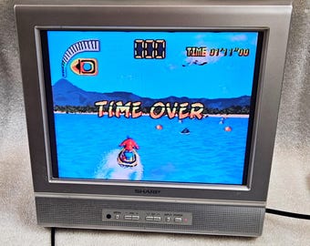 Telewizor LCD Sharp Aquos Liquid Crystal LC-13AV1U do gier retro