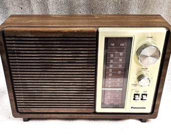 Vintage 1980's Panasonic RX-CT800 Portable Stereo Cassette Player