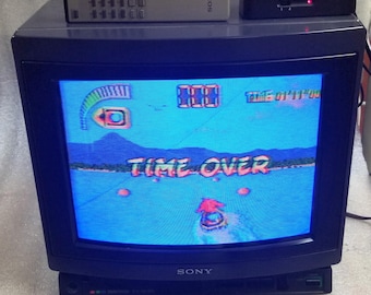 テレビ、ブラウン管、Samsung TXM1367、レトロゲームテレビ
