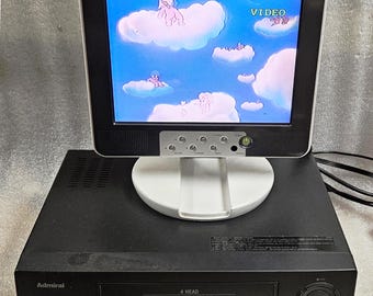 Admiral JSJ 20444 4 Head VHS VCR