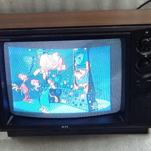 Vintage KTV-13" TV Modell 13CNR-E Gaming *LÄS*