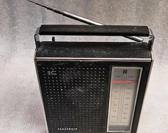 Vintage Pfannenwender Tragbares AM/FM AFC Radio Japan