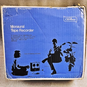 Vintage Montgomery Ward Model No. GEN-3619A  Reel To Reel Tape Recorder JAPAN *REPAIR*