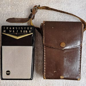 Trancel 6TP 348 Trancel Japan Transistor Portable AM Radio Tested Working