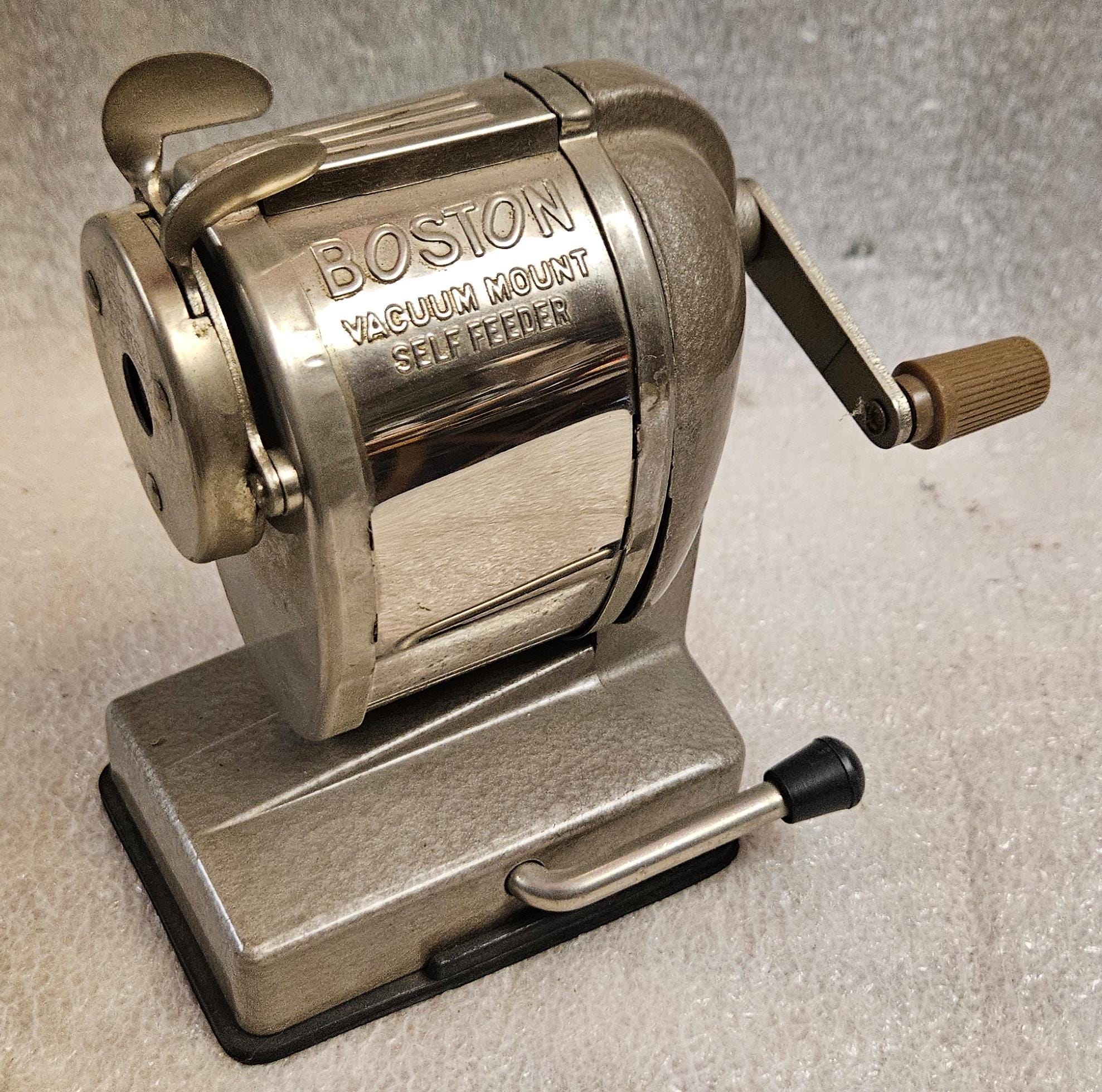 Boston Vacuum Mount Pencil Sharpener - Etsy