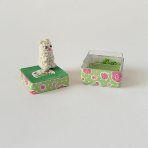 Handgemaakte microgehaakte hamster