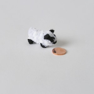 Panda Bear Small, Handmade, Amigurumi