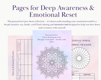 Shadow Work Journal — Digital Self-Reflection & Therapy Support Tool
