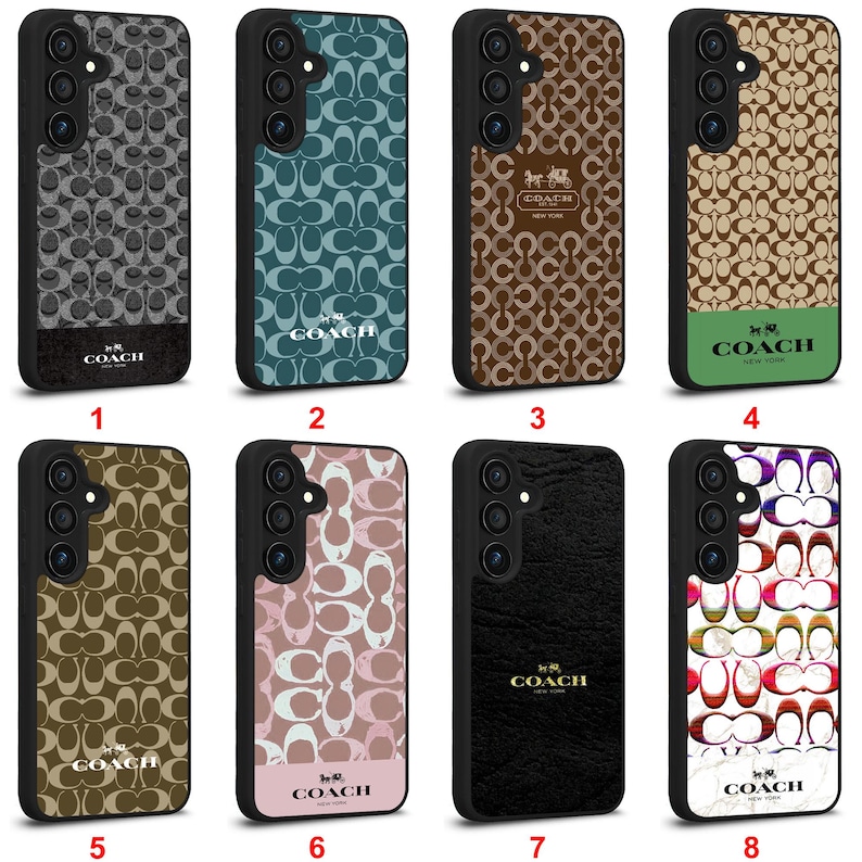Luxury Fashion Samsung Case for Galaxy S25 S24 S23 S22 S21 S20 Plus Ultra Note 10 20 Z Fold Flip Series | Personalized Custom Phone Cover AB